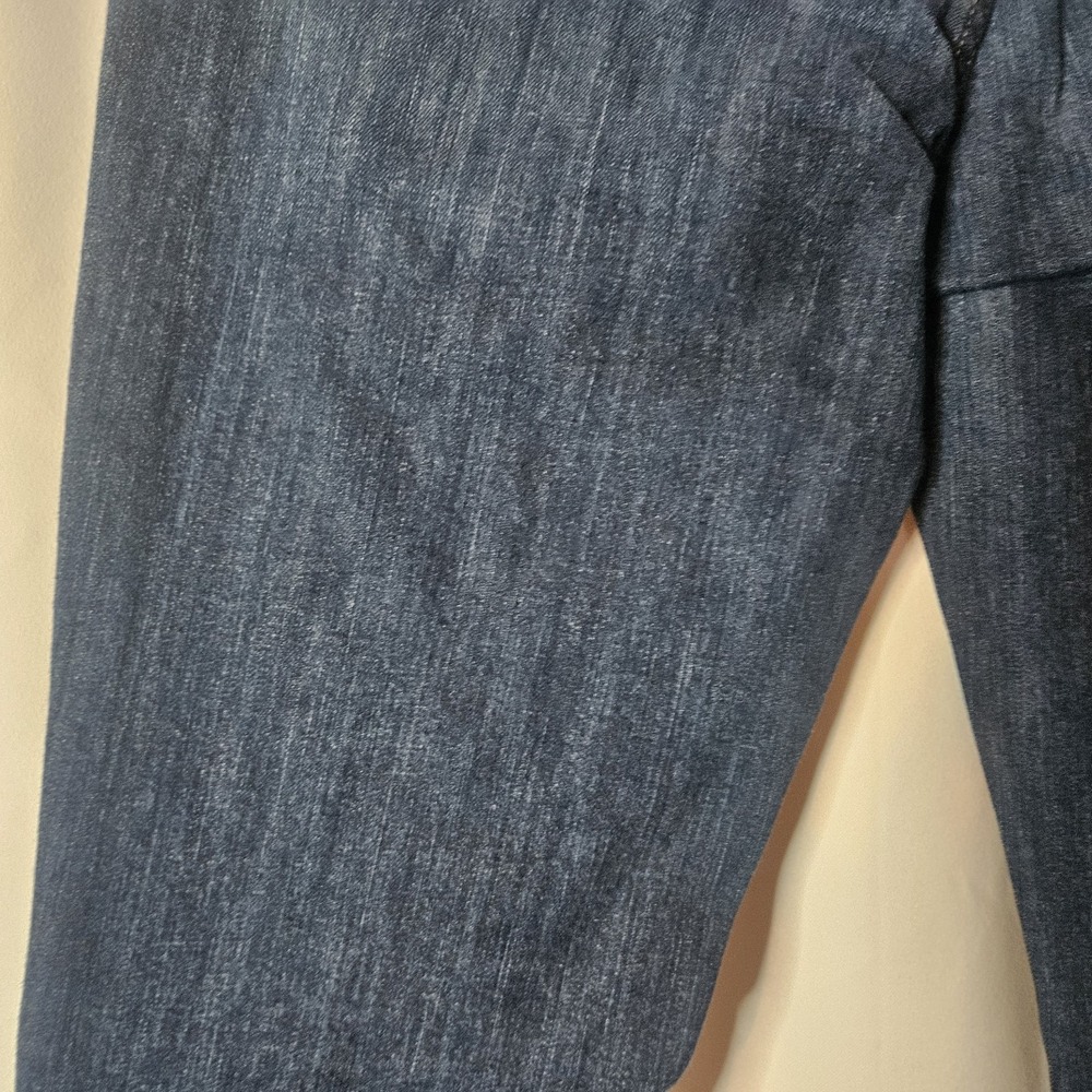 Levi's 505 Womens Jean Stretch Straight Leg Dark Wash Sz 10 - Picture 6 of 12